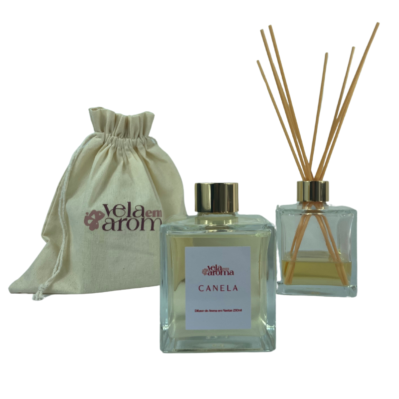 Aromatizador de ambiente em Varetas Canela 250 ml
