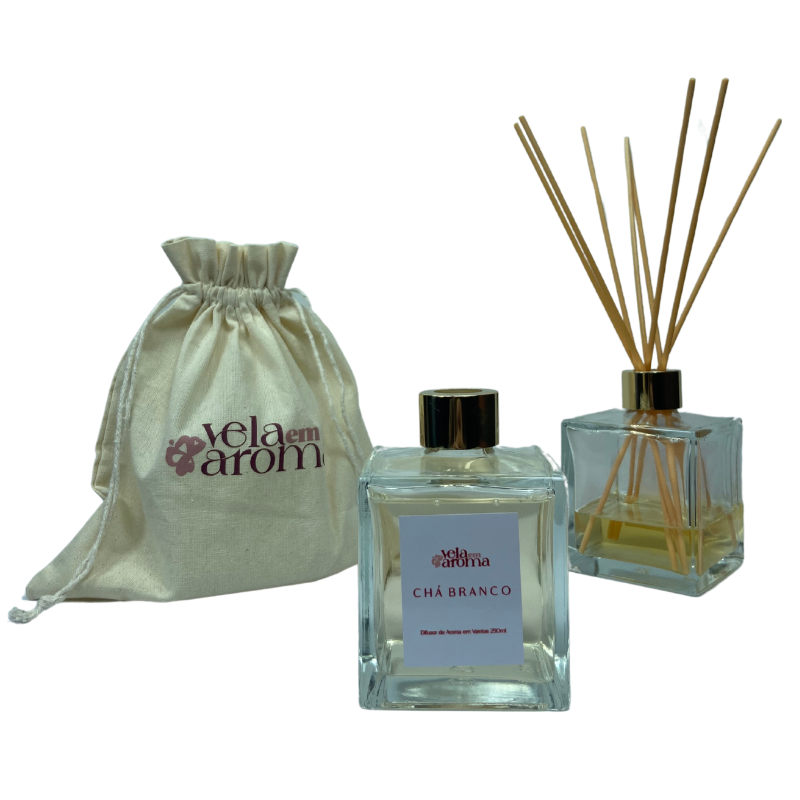 Aromatizador de ambiente em Varetas Chá Branco 250 ml