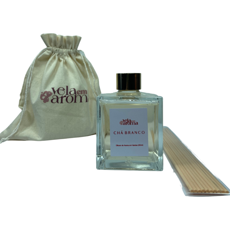 Aromatizador de ambiente em Varetas Chá Branco 250 ml