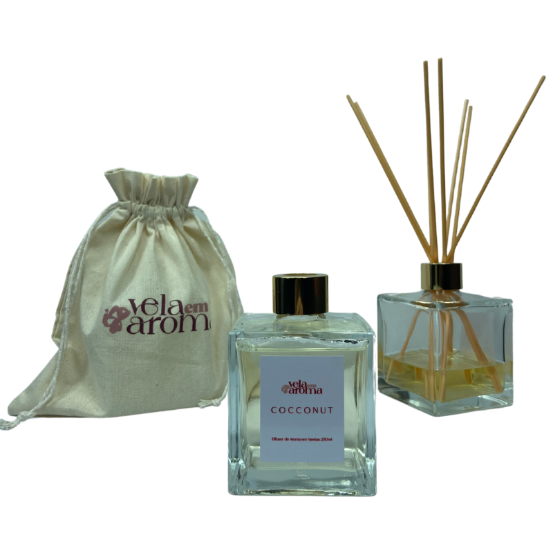 Aromatizador de ambiente em Varetas Cocconut 250 ml