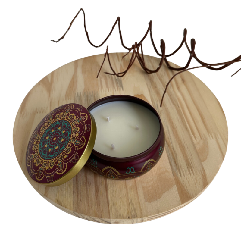 Vela Aromática Citrus e Bamboo em Lata 200 Gramas