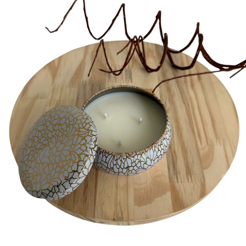 Vela Aromática Citrus e Bamboo em Lata 200 Gramas