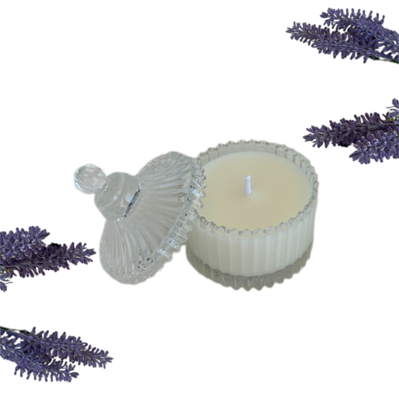 Vela Aromática Lavanda e Vanilla de 60 Gramas - Bombonier