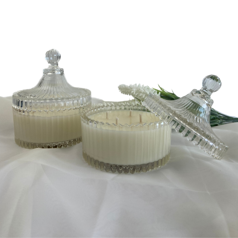 Vela Aromática Amber e Ginger Lily de 200 Gramas - Bombonier