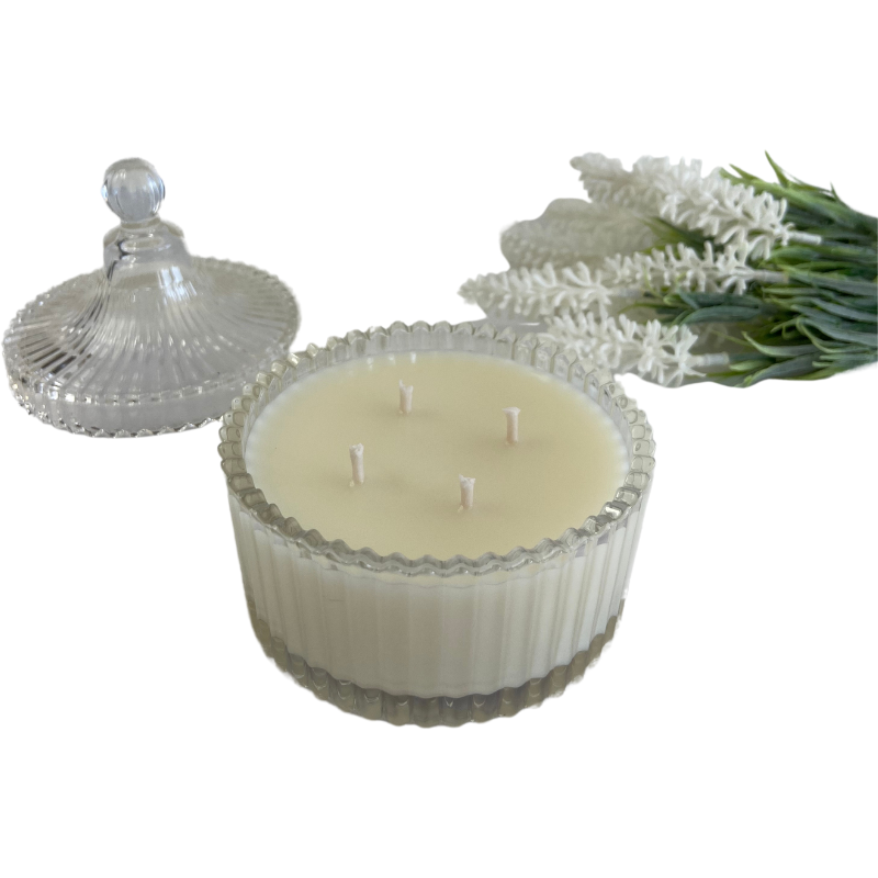 Vela Aromática Amber e Ginger Lily de 200 Gramas - Bombonier