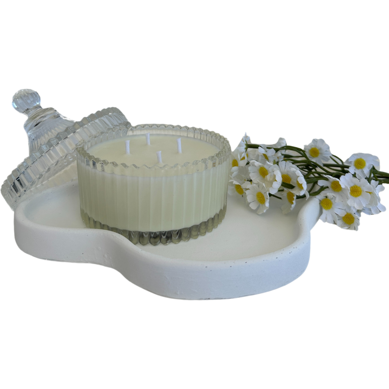 Vela Aromática Chá Branco de 200 Gramas - Bombonier