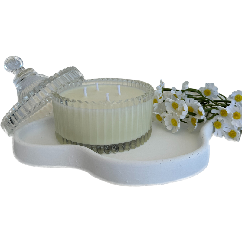 Vela Aromática Chá Branco de 200 Gramas - Bombonier
