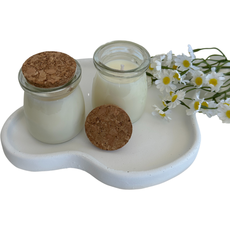 Vela Aromática Chá Branco de 80 Gramas - Leiterinha