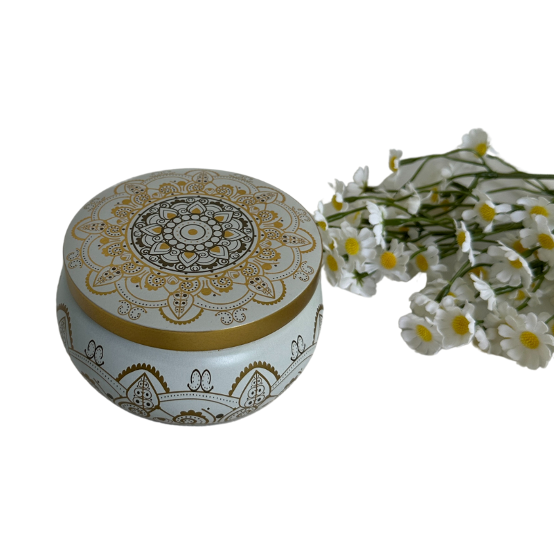 Vela Aromática Chá Branco em Lata 200 Gramas