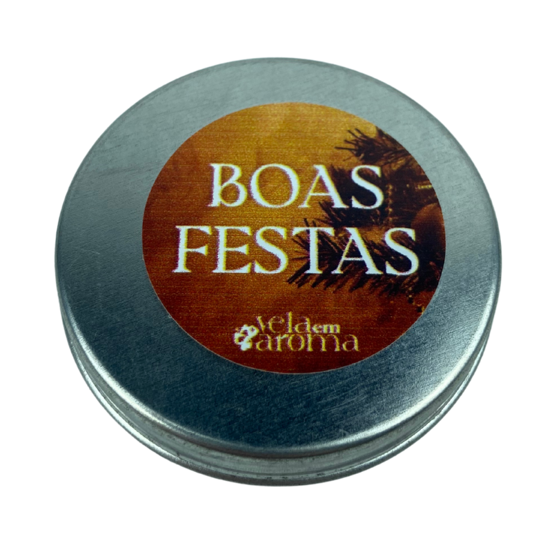 Vela Aromática Lata 20g - Personalizada