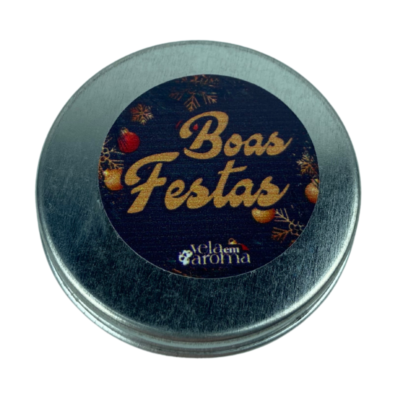 Vela Aromática Lata 20g - Personalizada