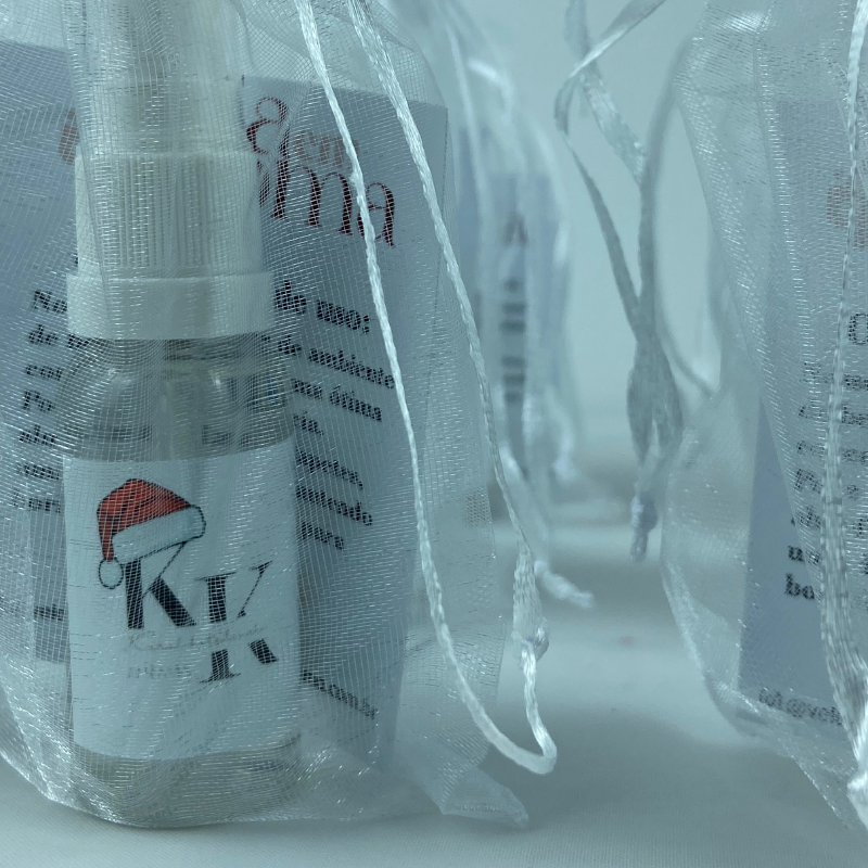 Aromatizador de ambiente em Spray 20ml - Lembrancinhas de Natal Personalizada