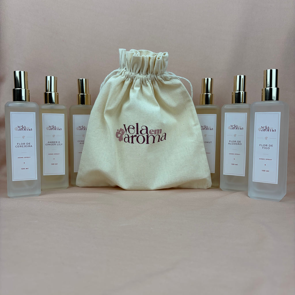 Aromatizador de Ambiente em Spray 120 ml – Vidro Fosco