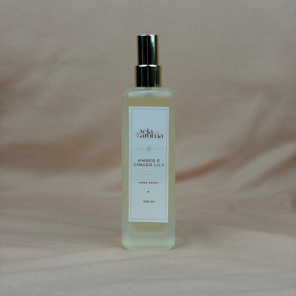 Aromatizador de Ambiente em Spray 120 ml – Vidro Fosco