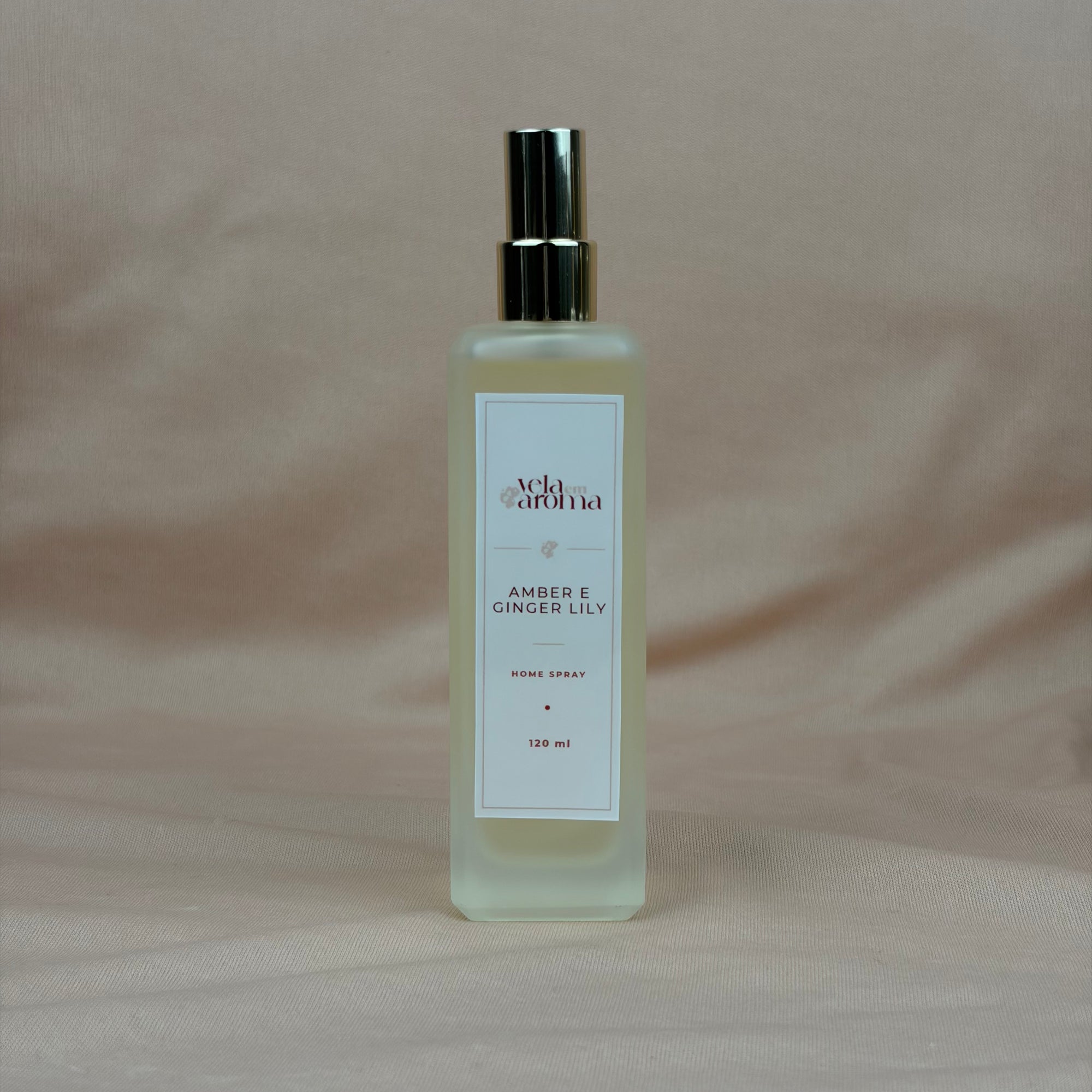 Aromatizador de Ambiente em Spray 120 ml – Vidro Fosco