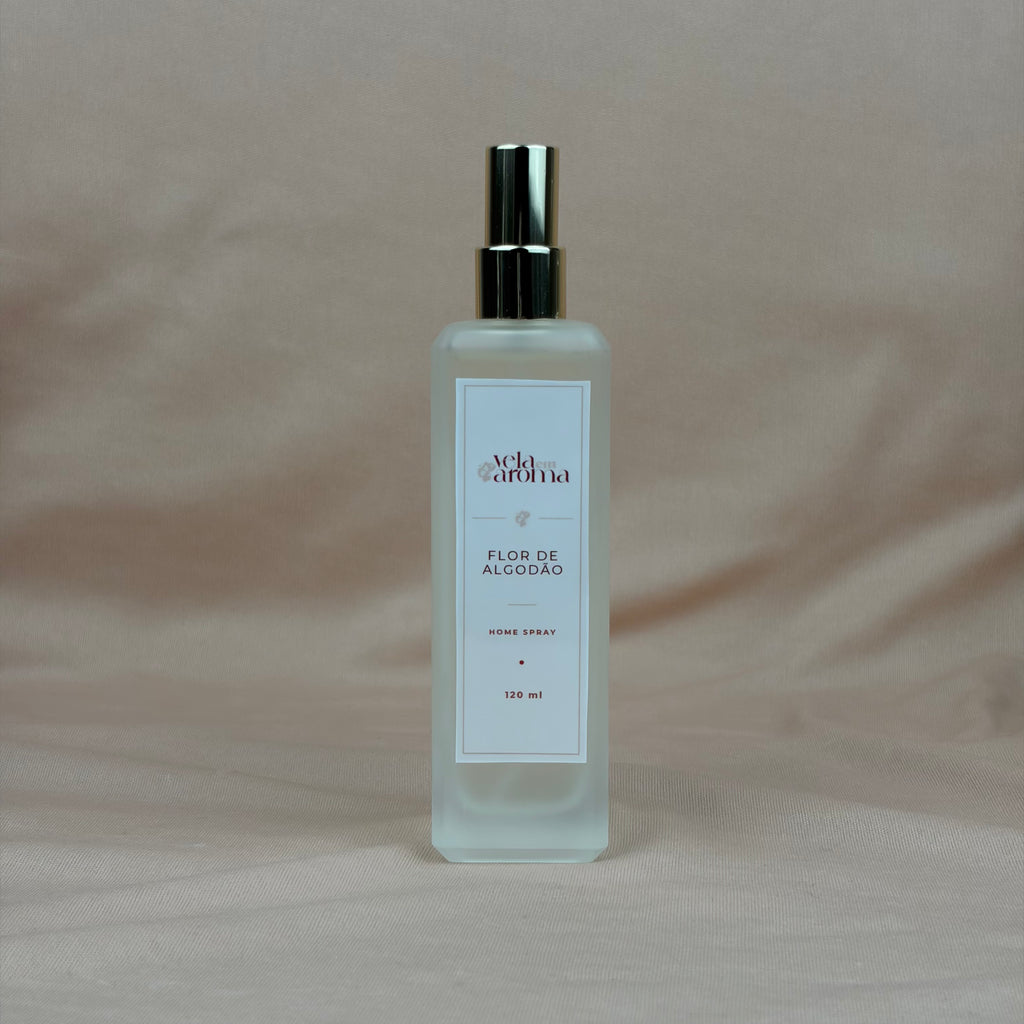 Aromatizador de Ambiente em Spray 120 ml – Vidro Fosco