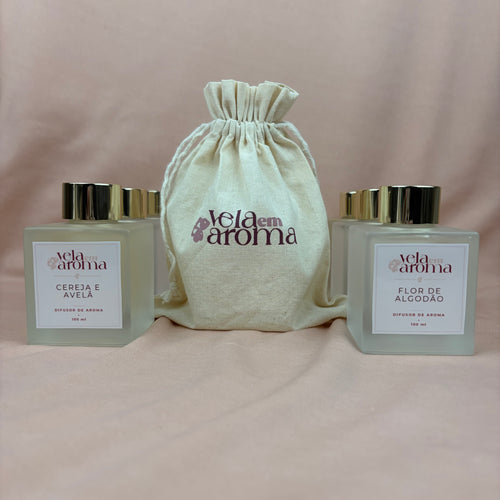 Aromatizador de Ambiente em Varetas 100 ml – Vidro Fosco