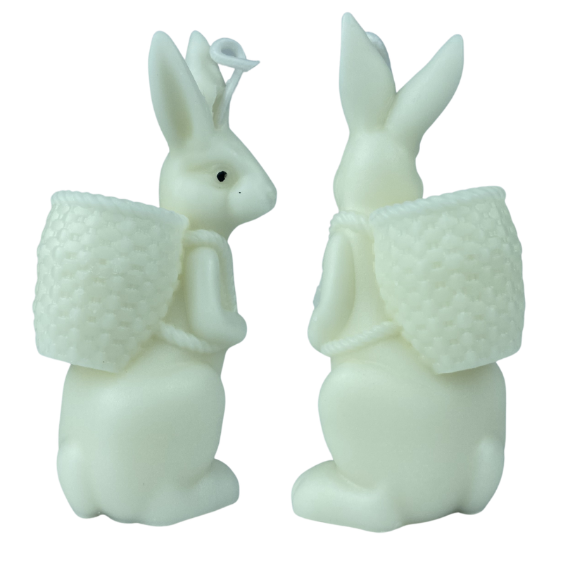 Vela Aromática Decorativa de Coelho – Presente Criativo e Temático