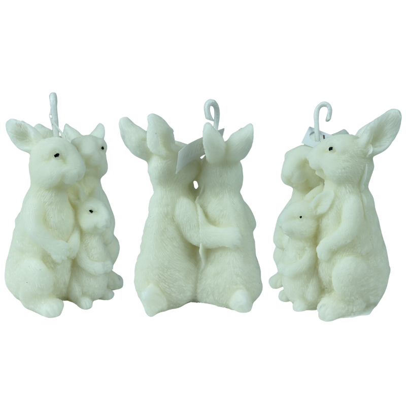 Vela Aromática Decorativa de Coelho – Presente Criativo e Temático