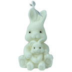 Vela Aromática Decorativa de Coelho – Presente Criativo e Temático