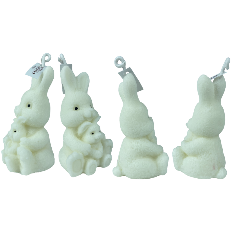 Vela Aromática Decorativa de Coelho – Presente Criativo e Temático