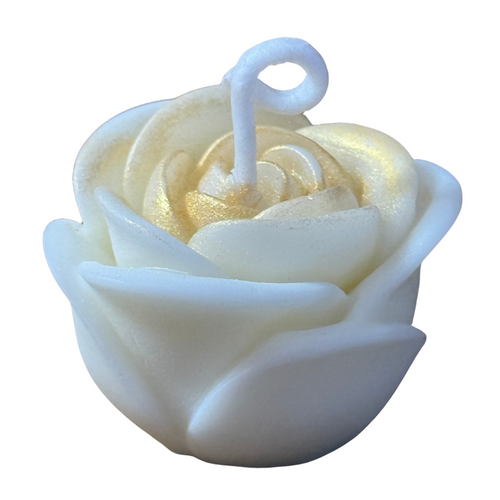 Vela Aromática Desmoldada Mini Rosa 20 Gramas