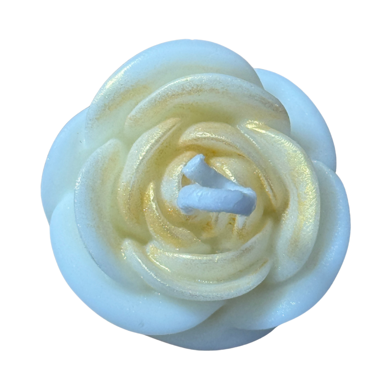 Vela Aromática Desmoldada Mini Rosa 20 Gramas