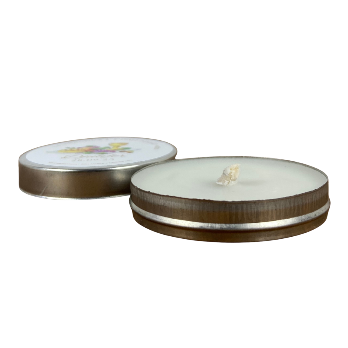 Vela Aromática Lata 20g - Personalizada Primeira Comunhão