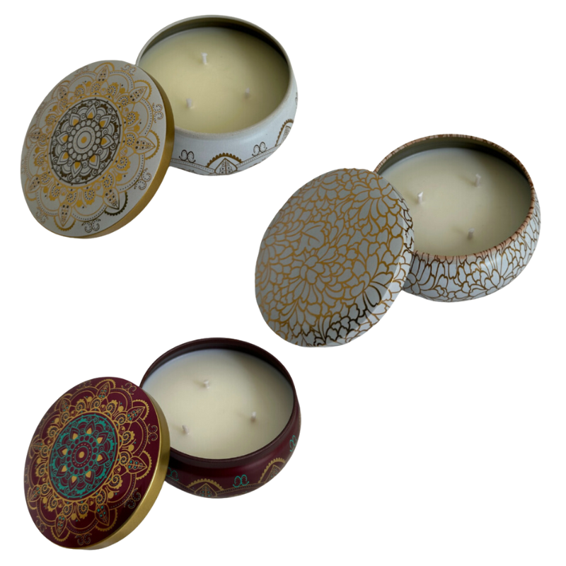 Vela Aromática em Lata de 200 Gramas