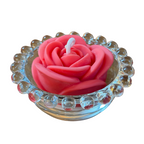 Vela Aromática Rosa 50 Gramas - Bombonier Bolinhas