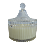 Vela Aromática em Bomboniere de Vidro – 200 Gramas