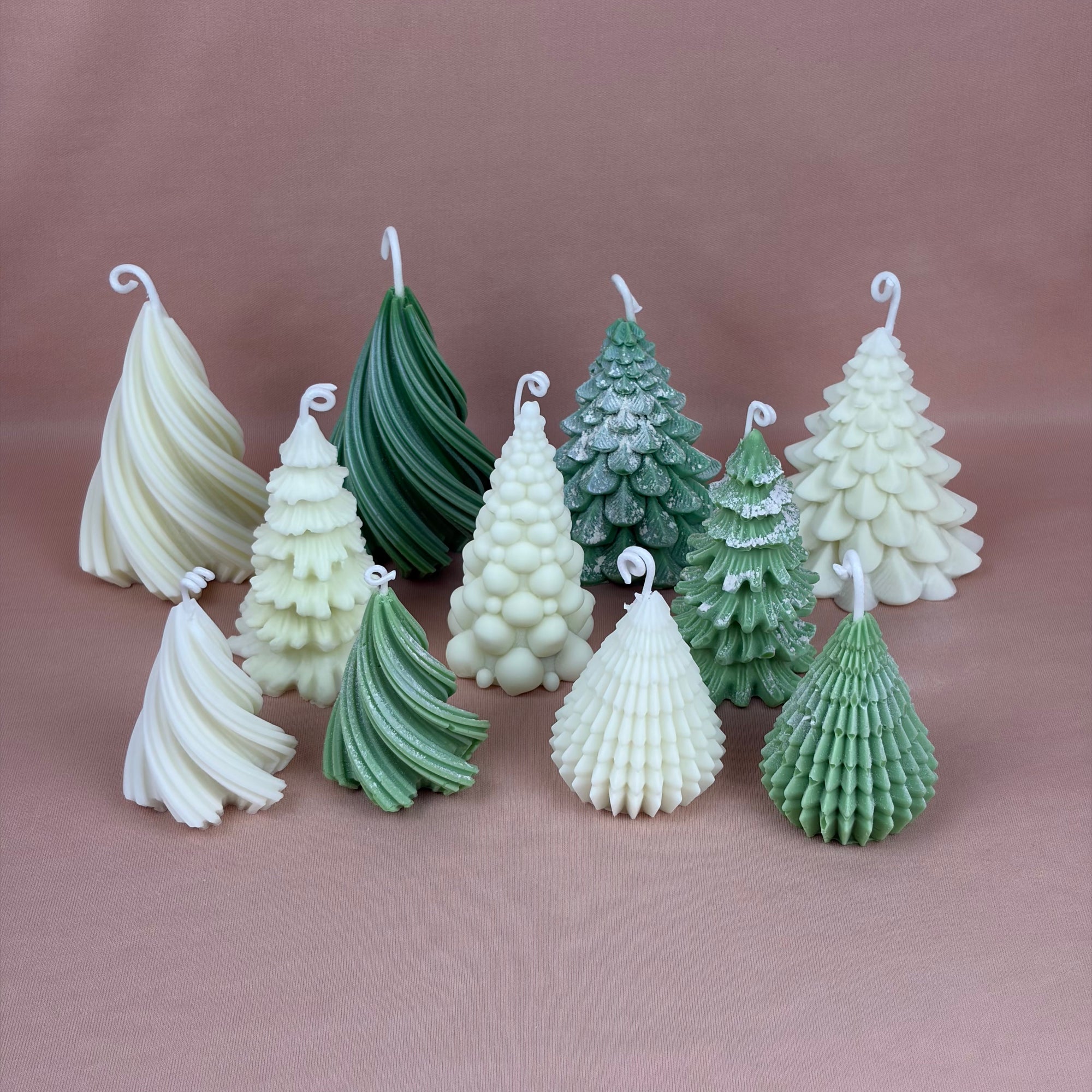 Vela Aromática Árvore de Natal 3D