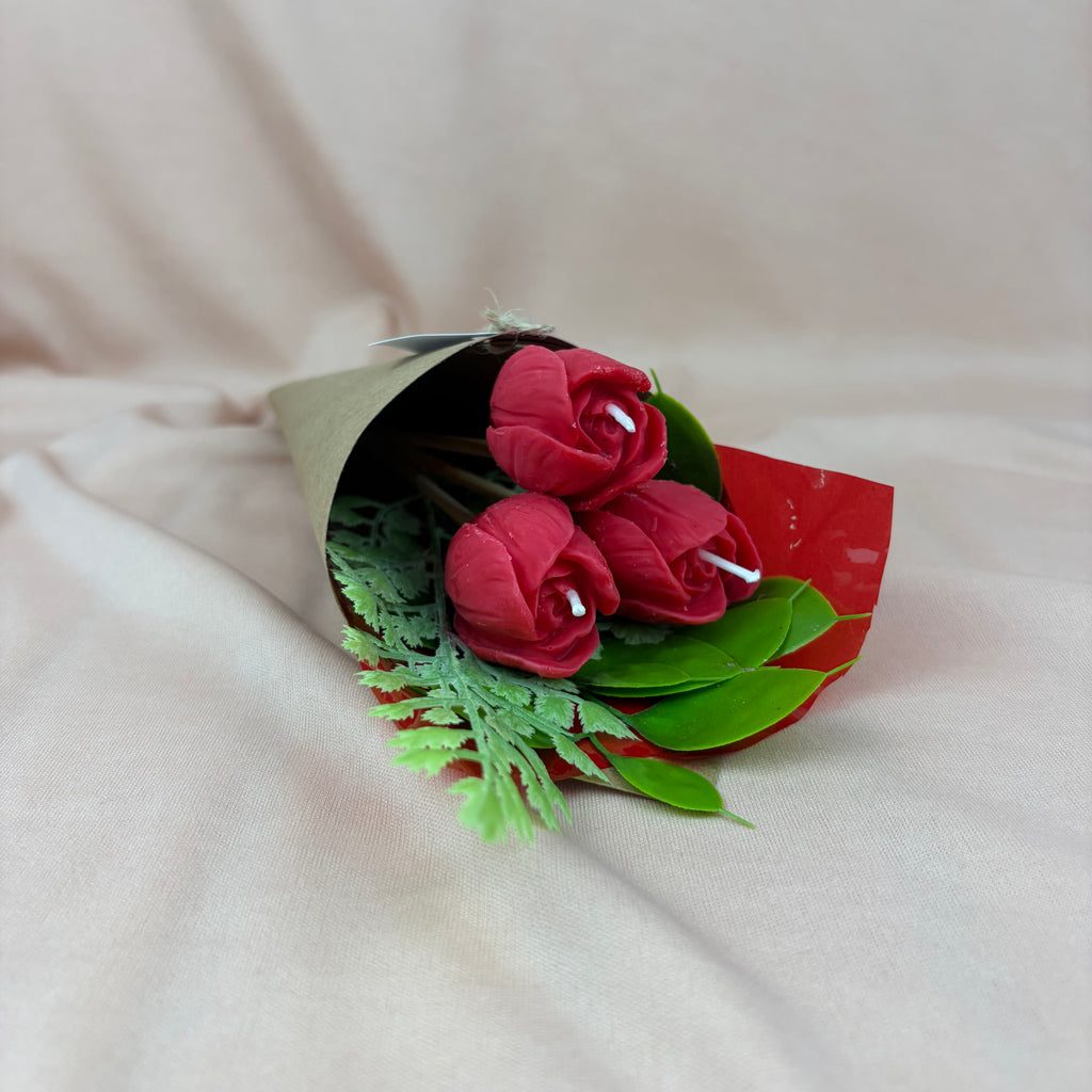 Vela Aromática Buquê de Rosas 60 Gramas