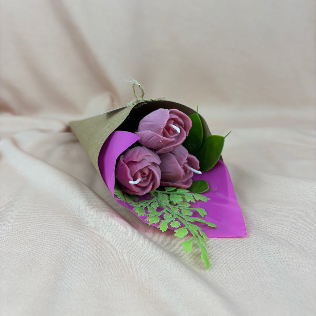 Vela Aromática Buquê de Rosas 60 Gramas
