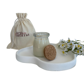 Vela Aromática Chá Branco de 80 Gramas - Leiterinha