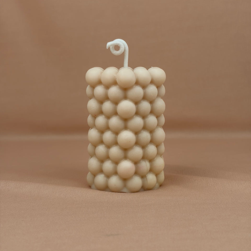 Vela Aromática Cilíndrica Bubble 135 Gramas