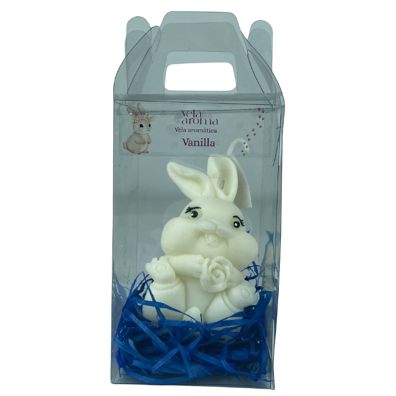 Vela Aromática Decorativa de Coelho – Presente Criativo e Temático