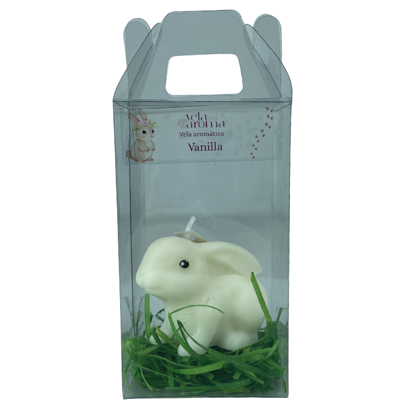 Vela Aromática Decorativa de Coelho – Presente Criativo e Temático
