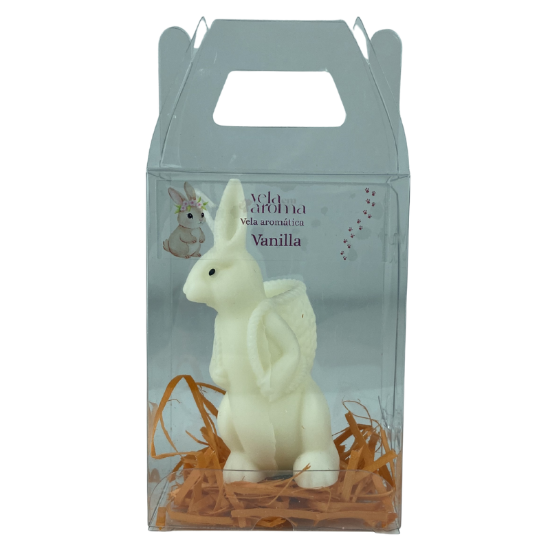 Vela Aromática Decorativa de Coelho – Presente Criativo e Temático