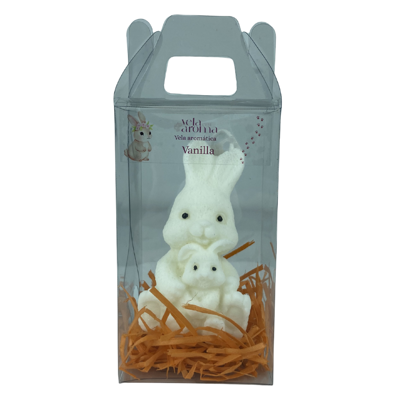 Vela Aromática Decorativa de Coelho – Presente Criativo e Temático