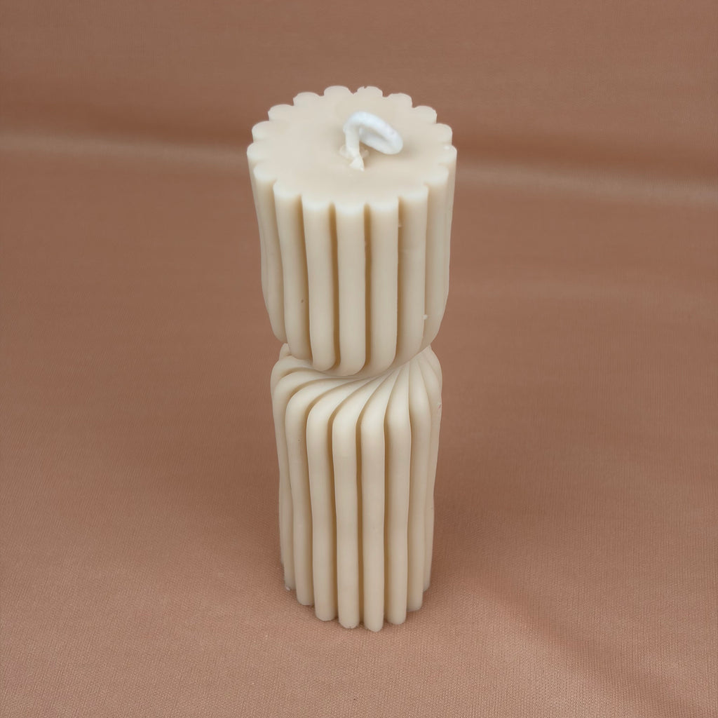 Vela Aromática Esculpida Twist 160 Gramas