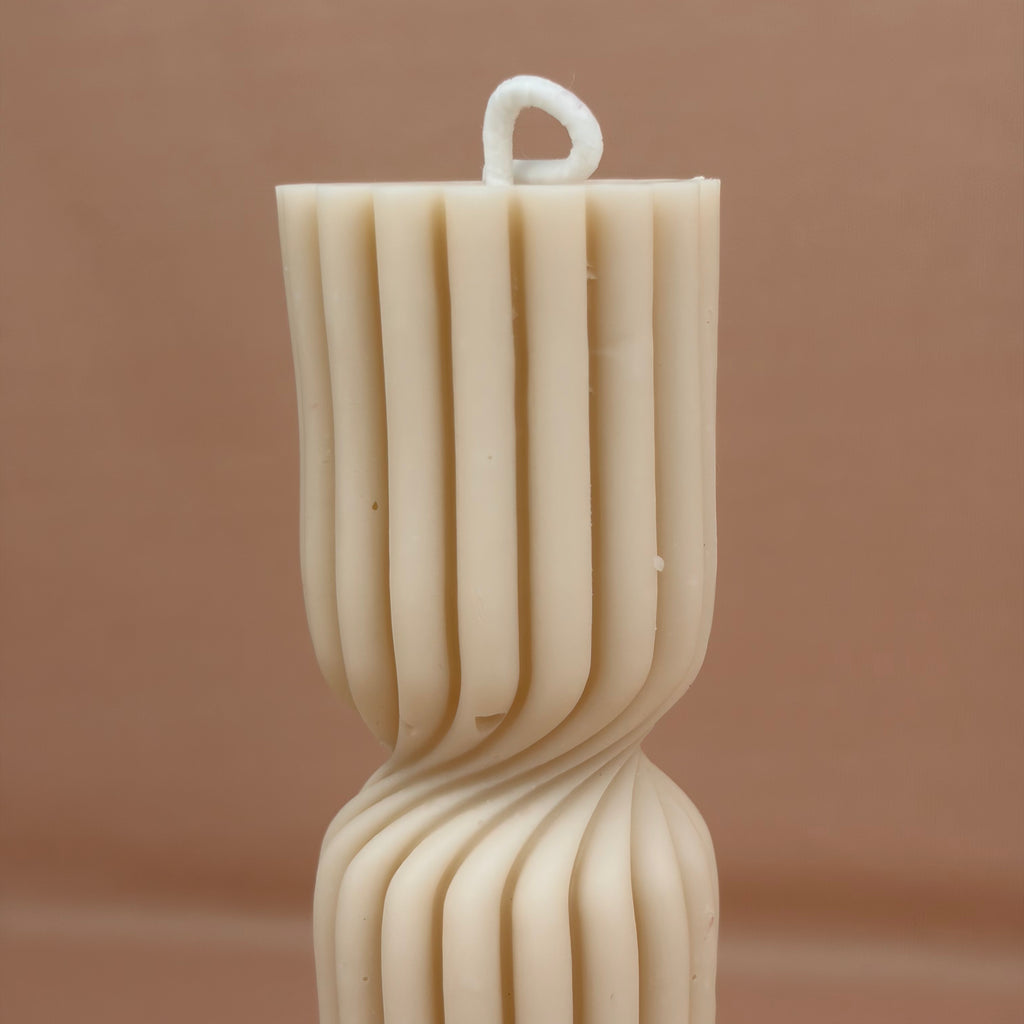 Vela Aromática Esculpida Twist 160 Gramas
