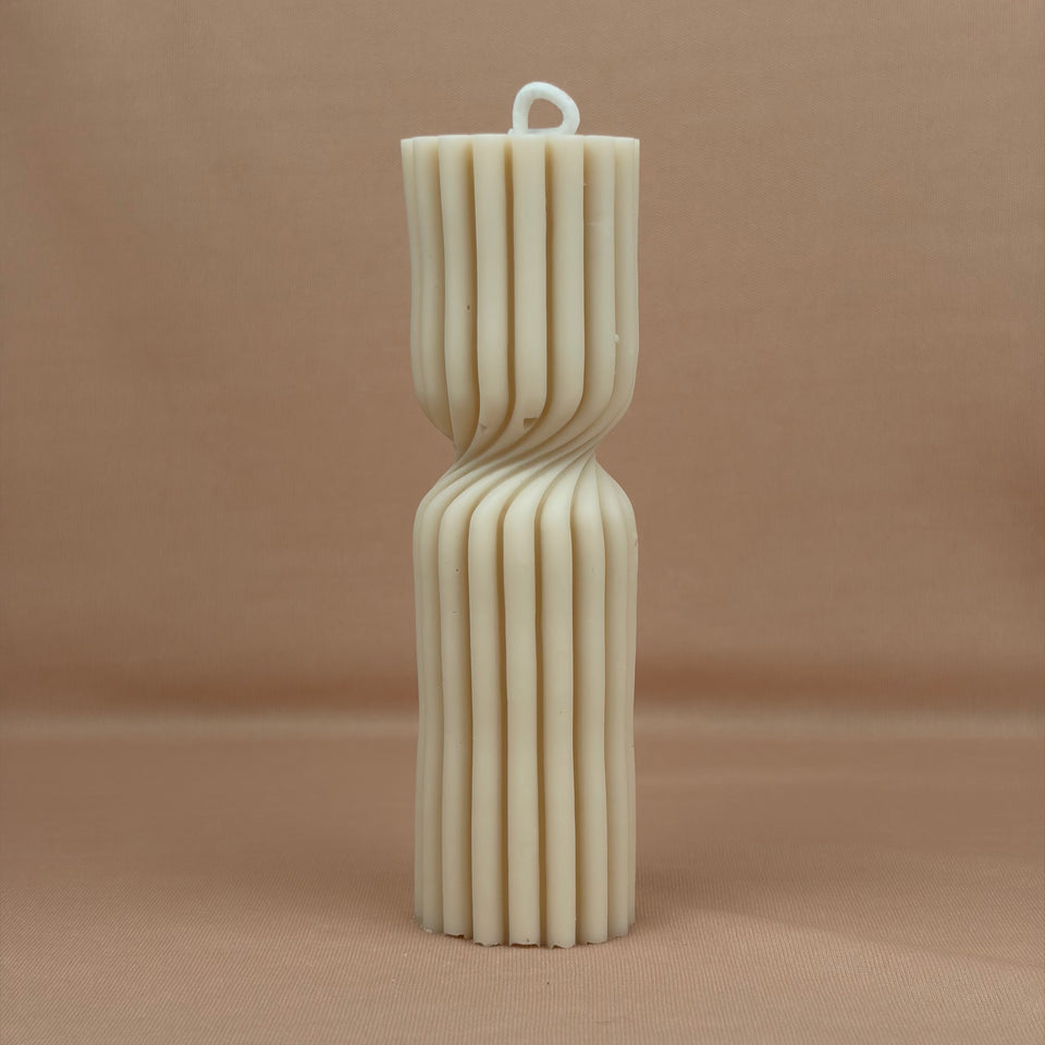 Vela Aromática Esculpida Twist 160 Gramas