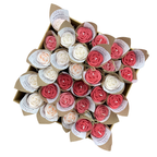 Vela Aromática Flor Mini Rosa 20 Gramas