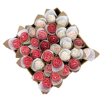 Vela Aromática Flor Mini Rosa 20 Gramas