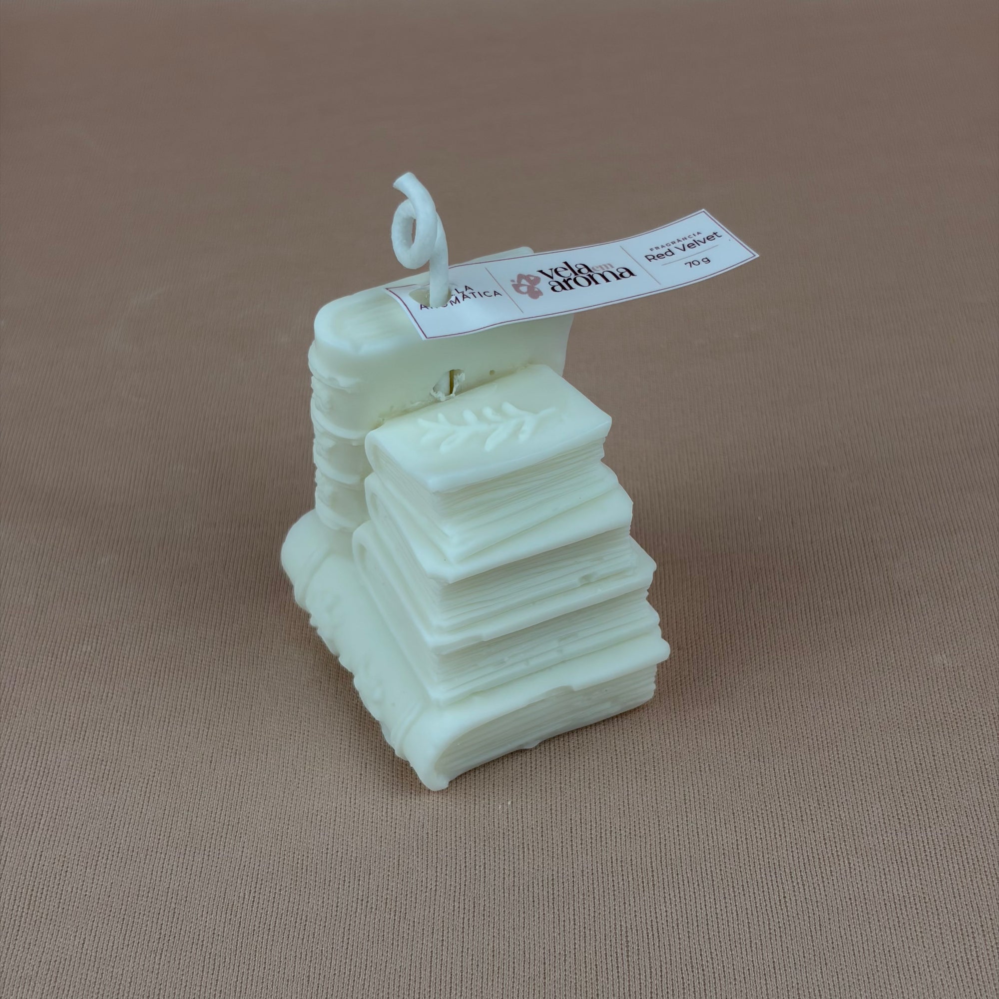 Vela Aromática Livros 70 Gramas