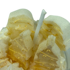 Vela Aromática Natalina em Copo com tampa de Madeira 80g