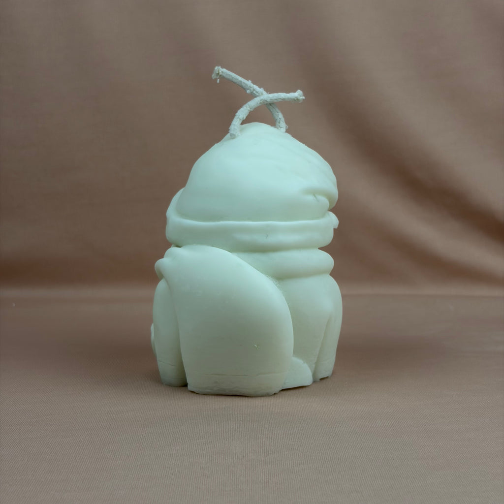 Vela Aromática Papai Noel com Saco 500 Gramas