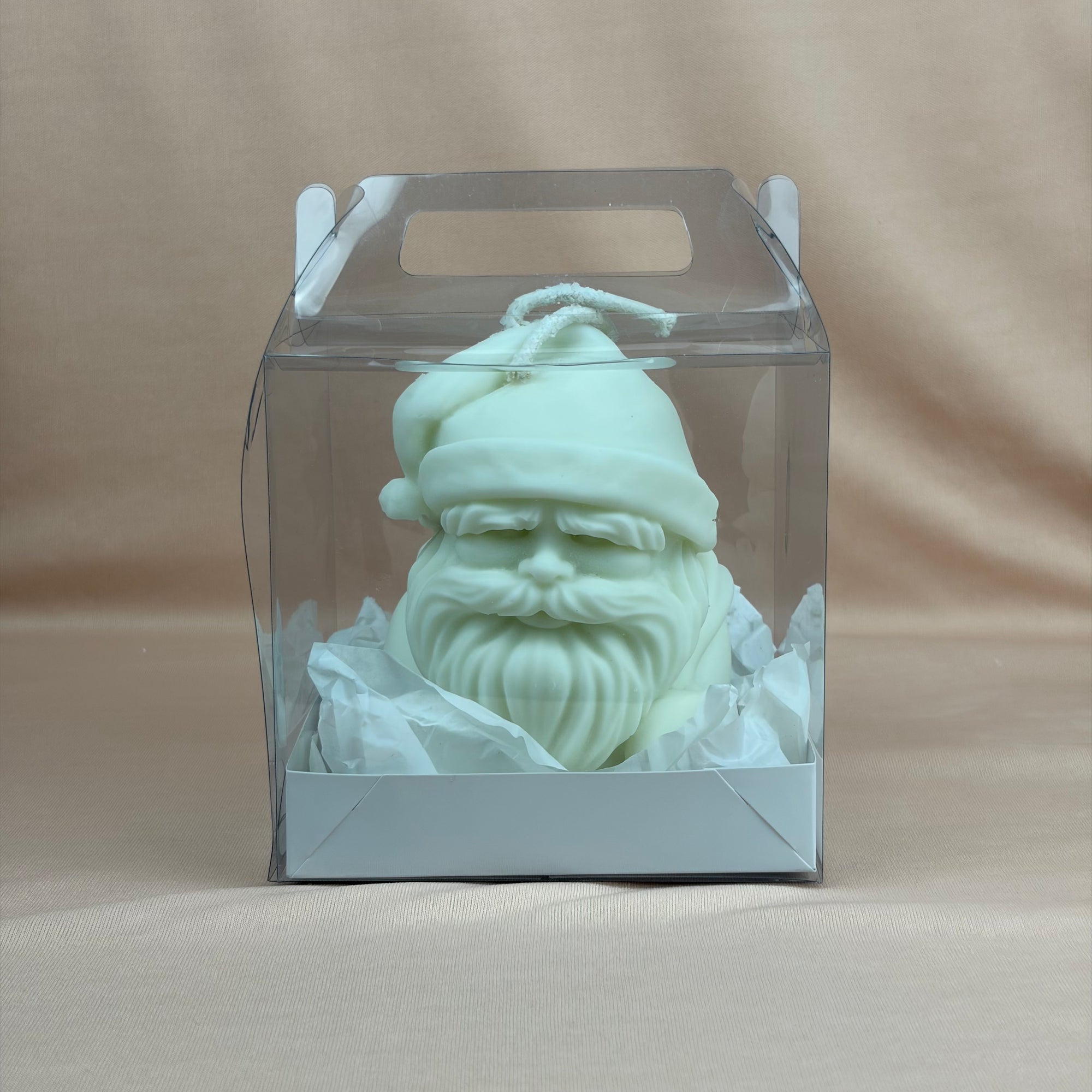 Vela Aromática Papai Noel com Saco 500 Gramas