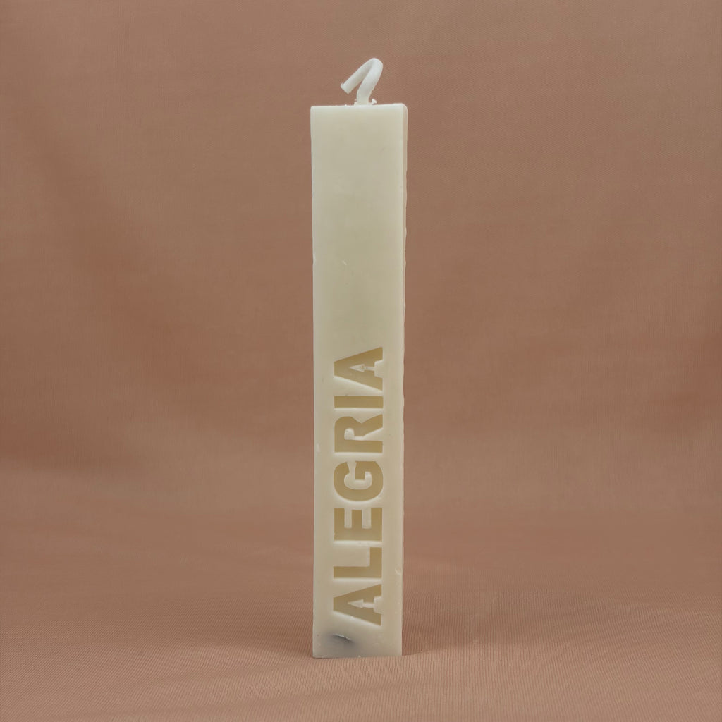 Vela Aromática com Palavra 70 Gramas